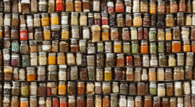 Fra kaos til orden: Sådan får du styr på dine krydderiglas